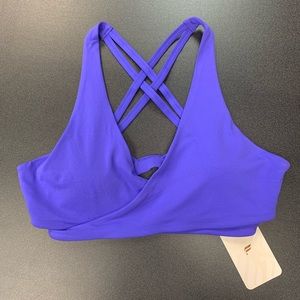 NWT Fabletics Tamara Sports Bra - Electric Violet